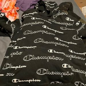 Kids medium champion hoodie